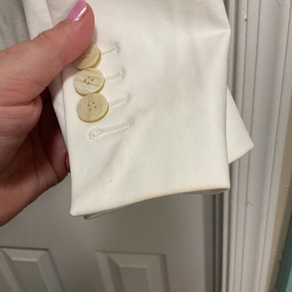 NWT Theory white Blazer sz.8/6 - Picture 7 of 11